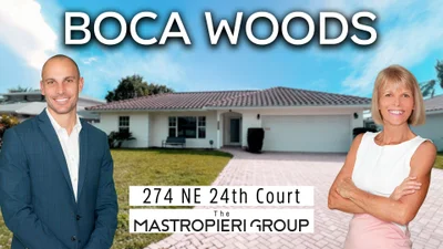 Boca Woods Boca Raton Property Tour | 274 NE Ct